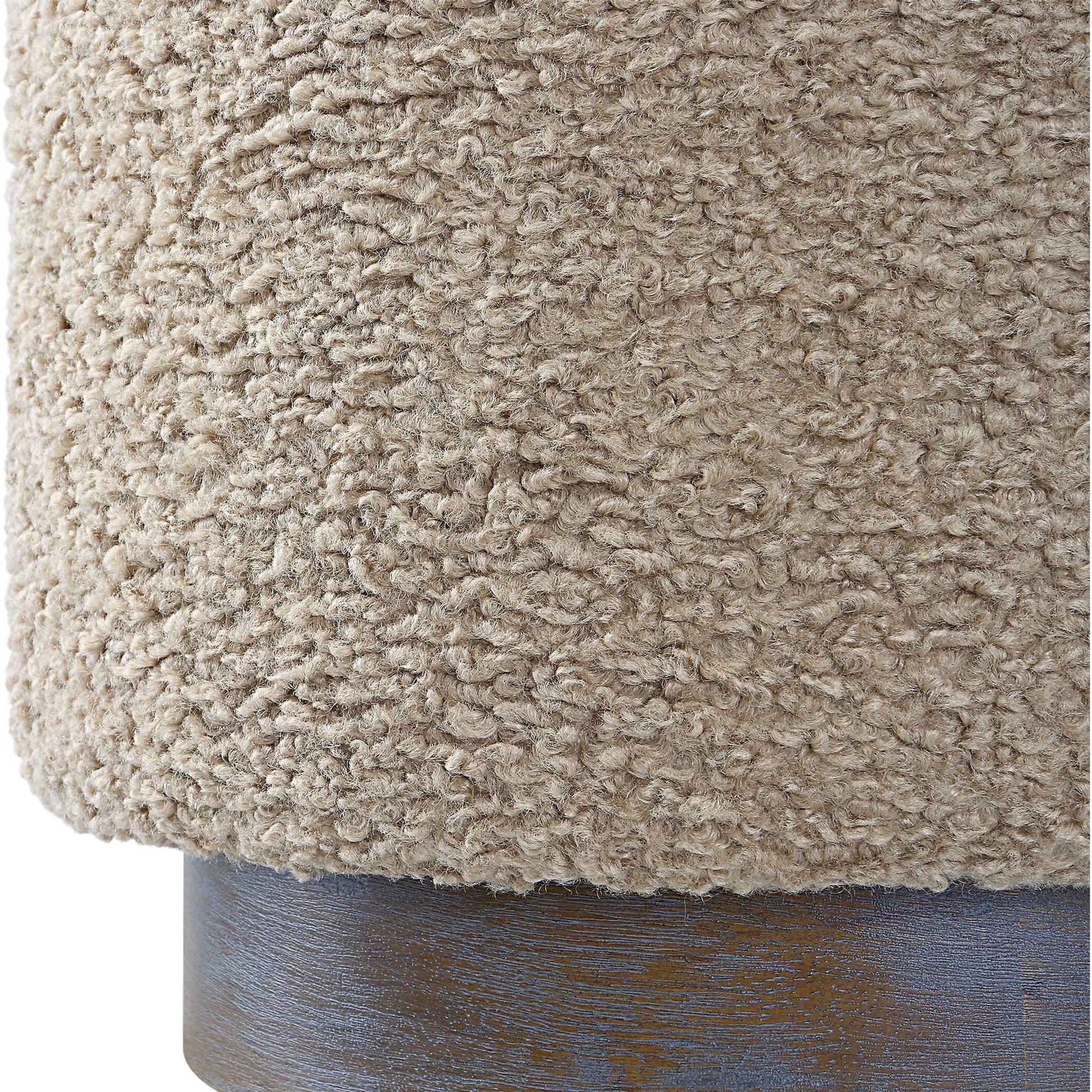 Avila Ottoman by Uttermost. Made from unique in a transitional style.