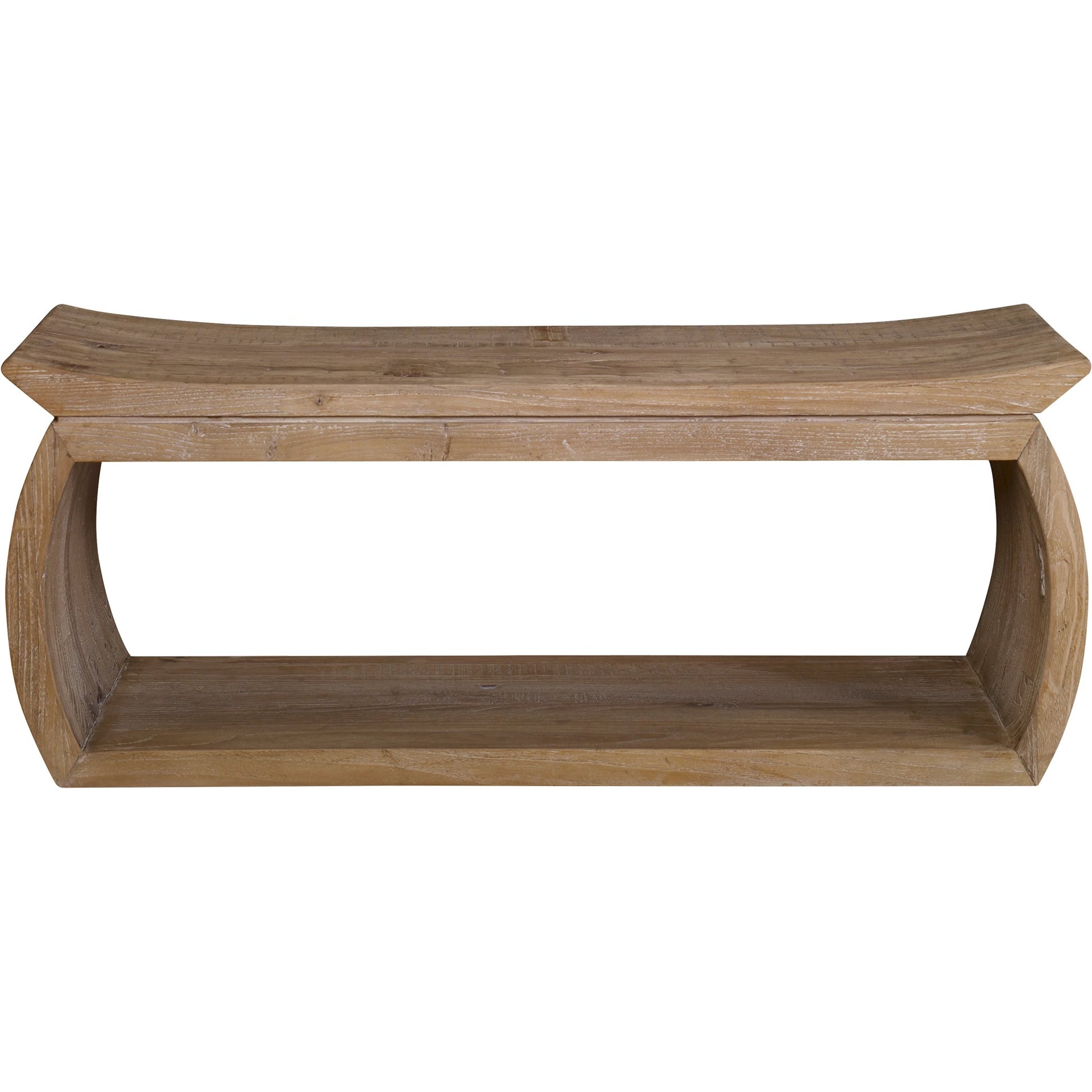 Connor Bench by Uttermost. Made from reclaimed elm in a modern style.