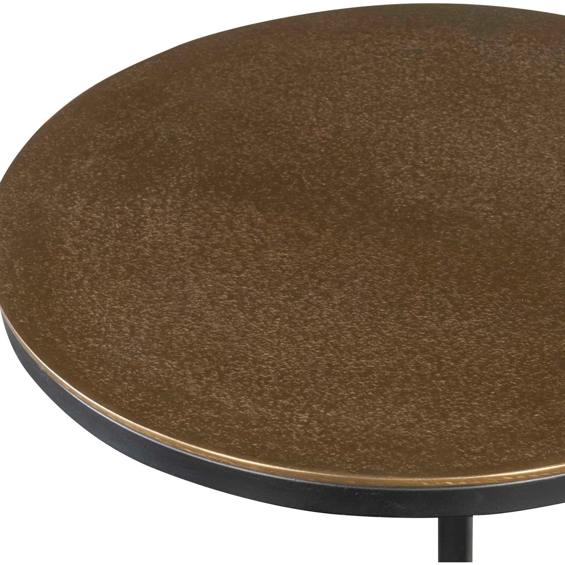 Brunei Accent Table by Uttermost. Made from iron, aluminum in a modern style.