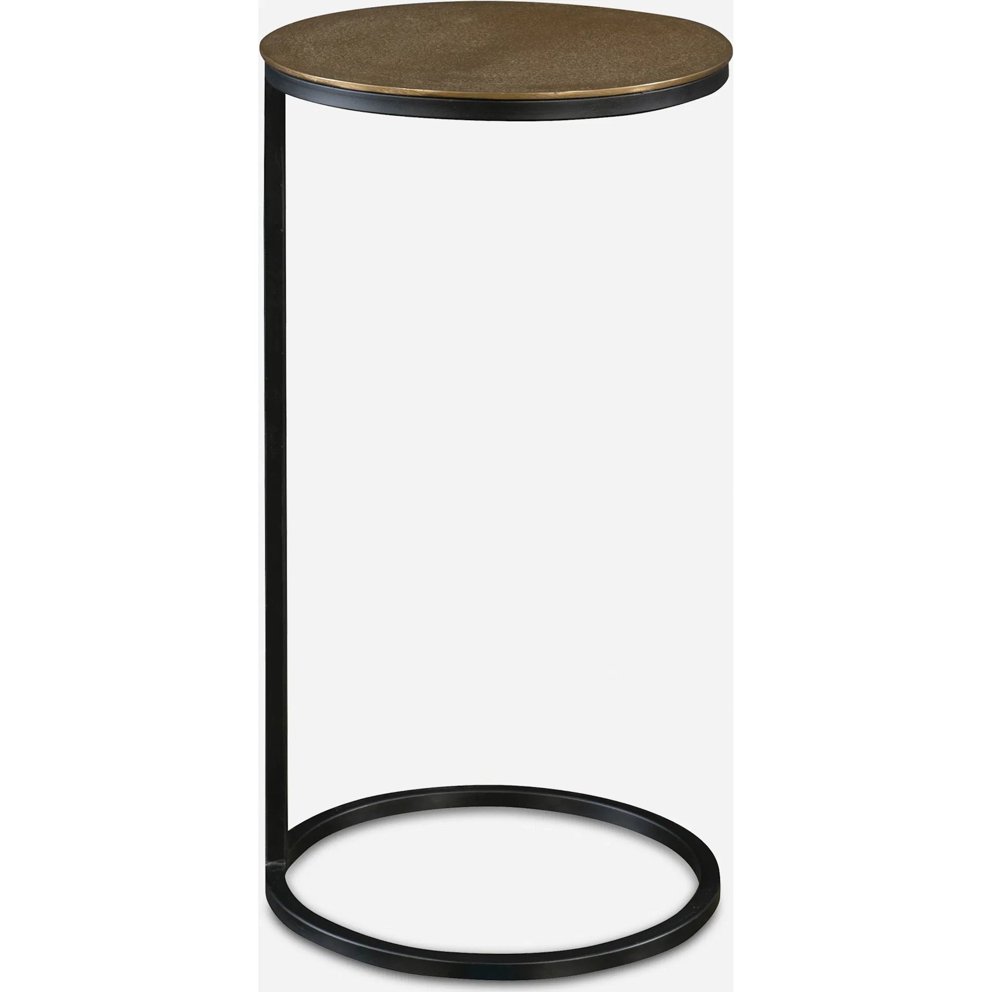 Brunei Accent Table by Uttermost. Made from iron, aluminum in a modern style.