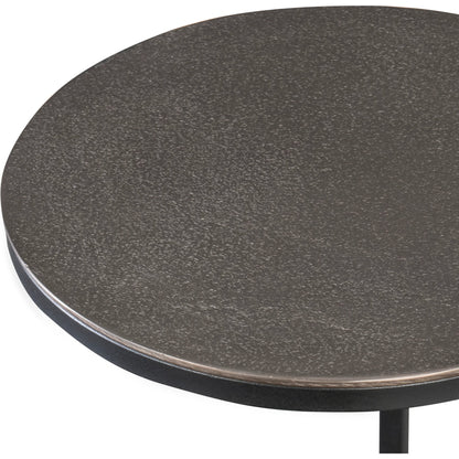 Brunei Accent Table by Uttermost. Made from iron, aluminum in a modern style.