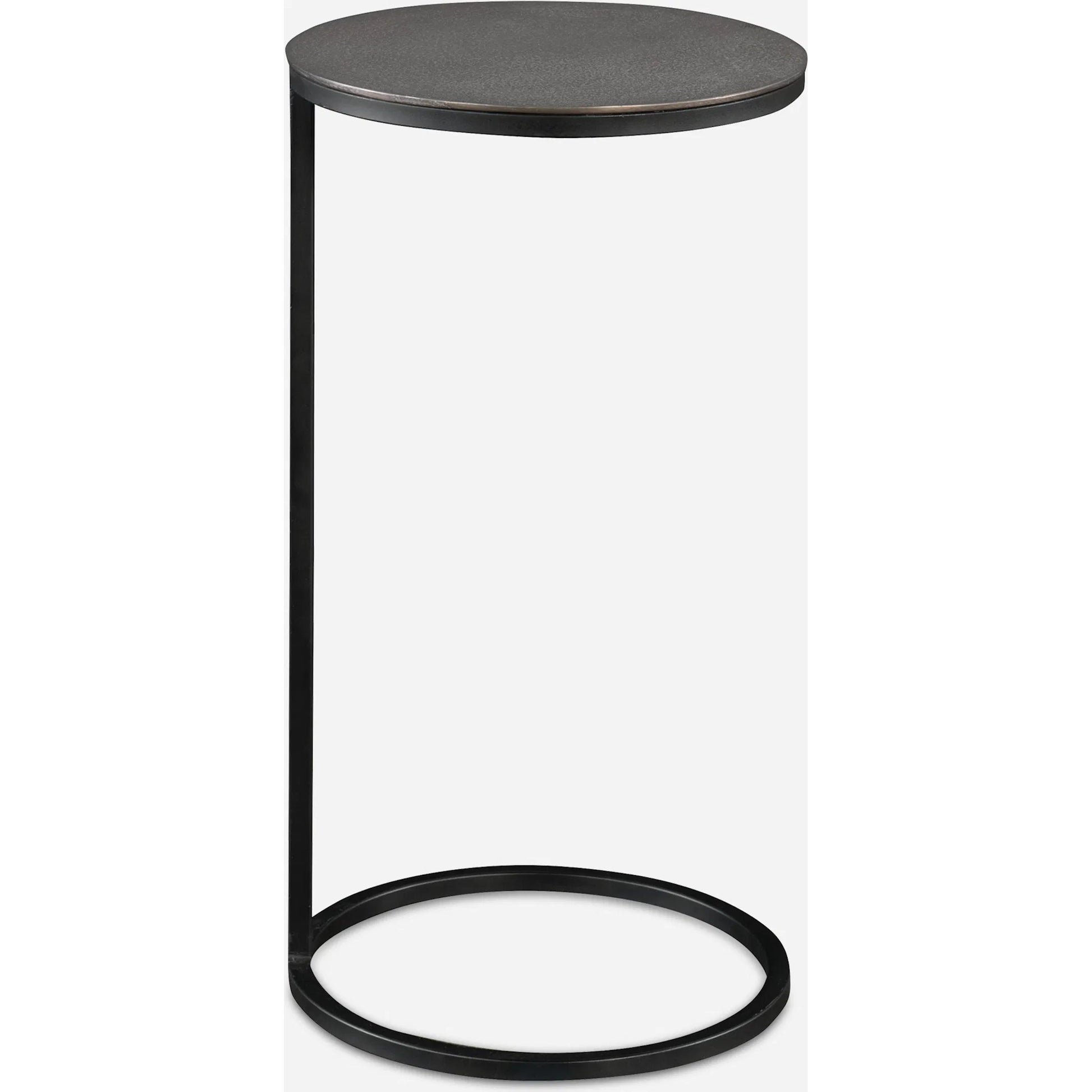 Brunei Accent Table by Uttermost. Made from iron, aluminum in a modern style.