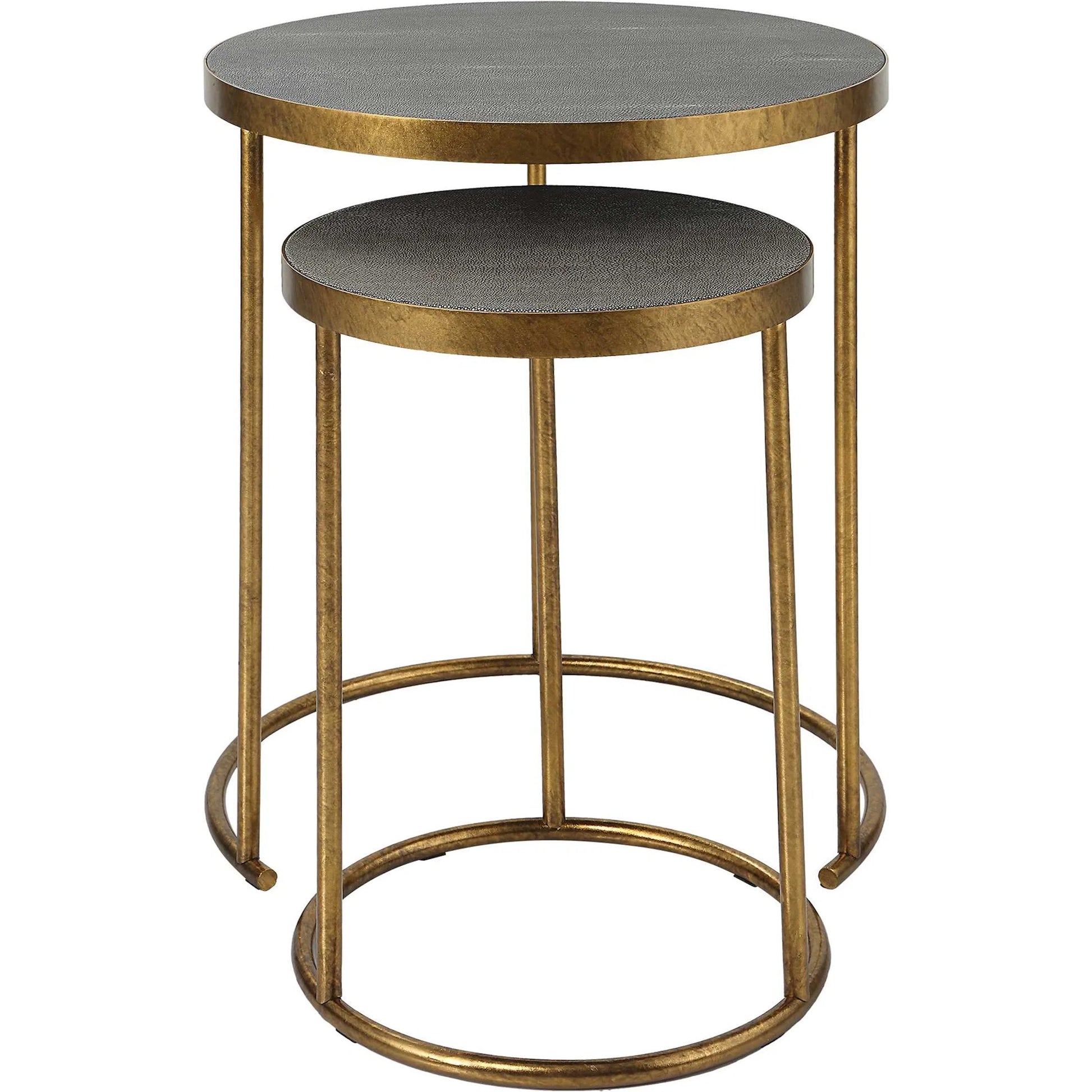 Aragon Nesting Tables (Set of 2) by Uttermost. Made from unique in a modern style.