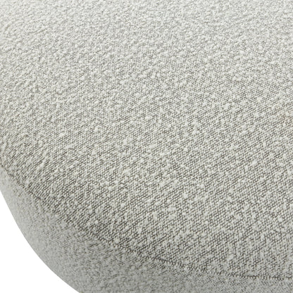 Avila Large Ottoman by Uttermost in ivory, gray and walnut. Made from plywood, foam, fabric in a modern style.