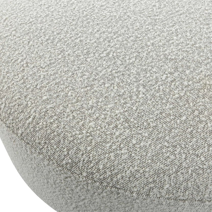Avila Large Ottoman by Uttermost in ivory, gray and walnut. Made from plywood, foam, fabric in a modern style.