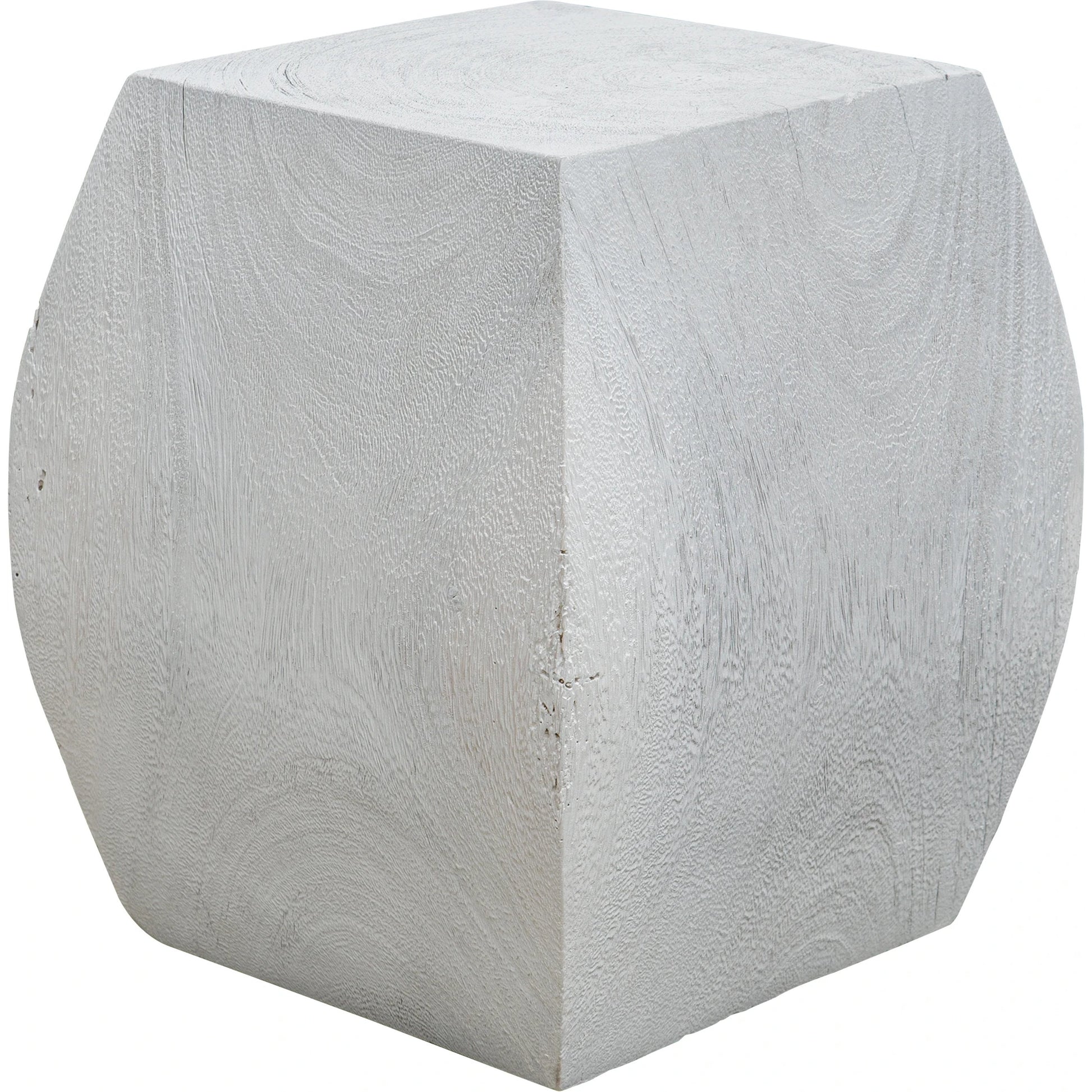 Grove Accent Stool by Uttermost. Made from suar wood in a modern style.