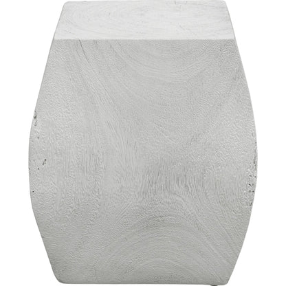 Grove Accent Stool by Uttermost. Made from suar wood in a modern style.