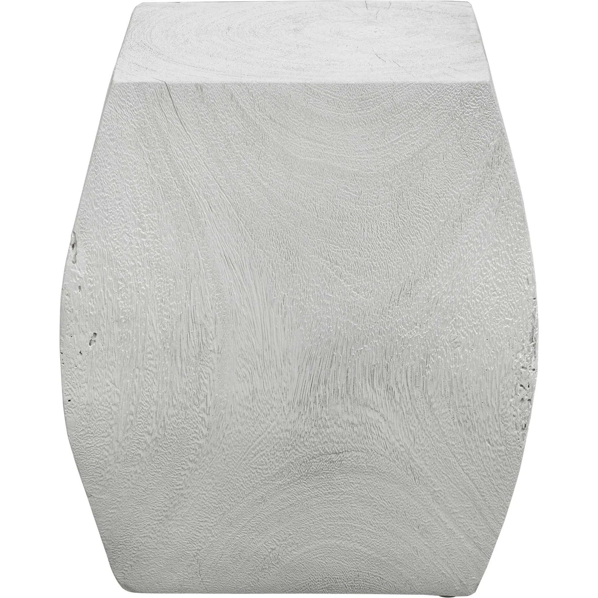 Grove Accent Stool by Uttermost. Made from suar wood in a modern style.