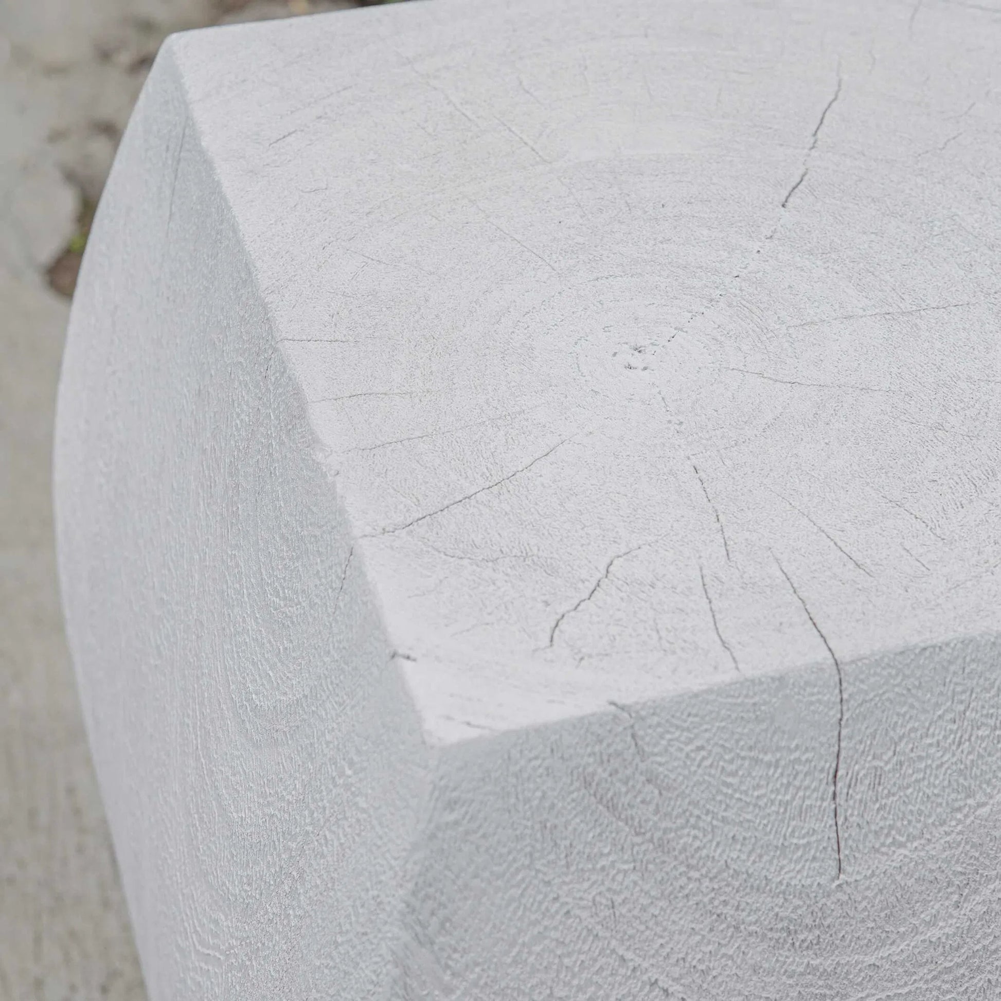 Grove Accent Stool by Uttermost. Made from suar wood in a modern style.