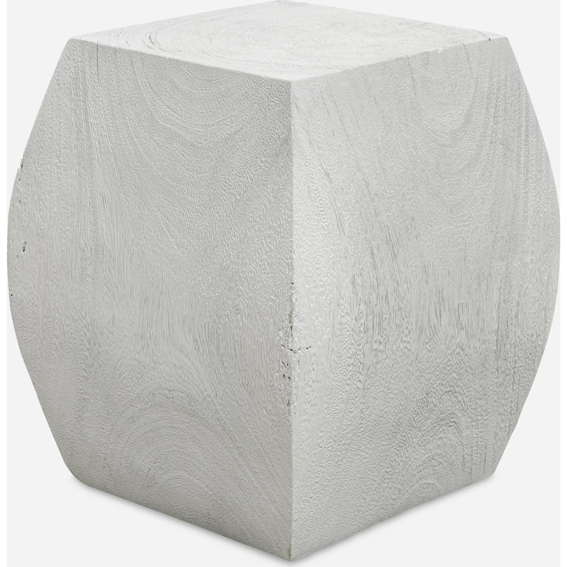Grove Accent Stool by Uttermost. Made from suar wood in a modern style.