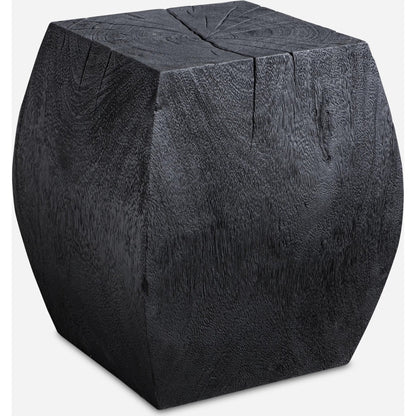 Grove Accent Stool by Uttermost. Made from suar wood in a modern style.