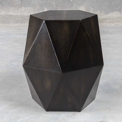 Volker Accent Table by Uttermost. Made from java mix wood, mdf, veneer in a modern style.