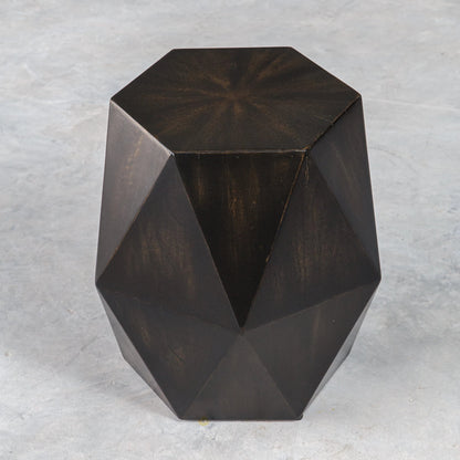 Volker Accent Table by Uttermost. Made from java mix wood, mdf, veneer in a modern style.