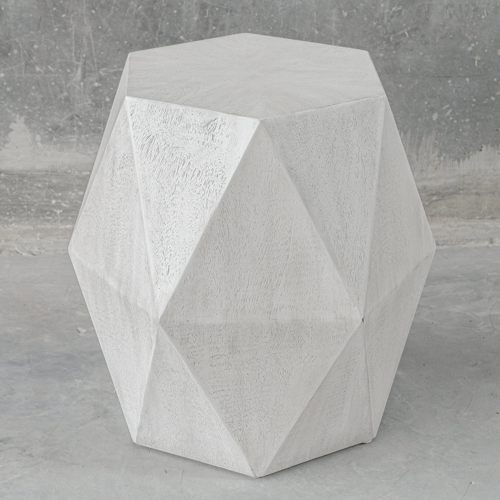 Volker Accent Table by Uttermost. Made from java mix wood, mdf, veneer in a modern style.