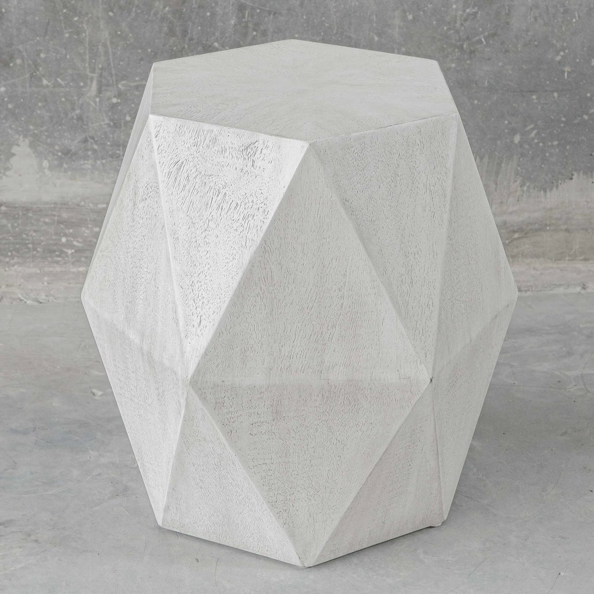 Volker Accent Table by Uttermost. Made from java mix wood, mdf, veneer in a modern style.