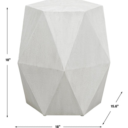 Volker Accent Table by Uttermost. Made from java mix wood, mdf, veneer in a modern style.