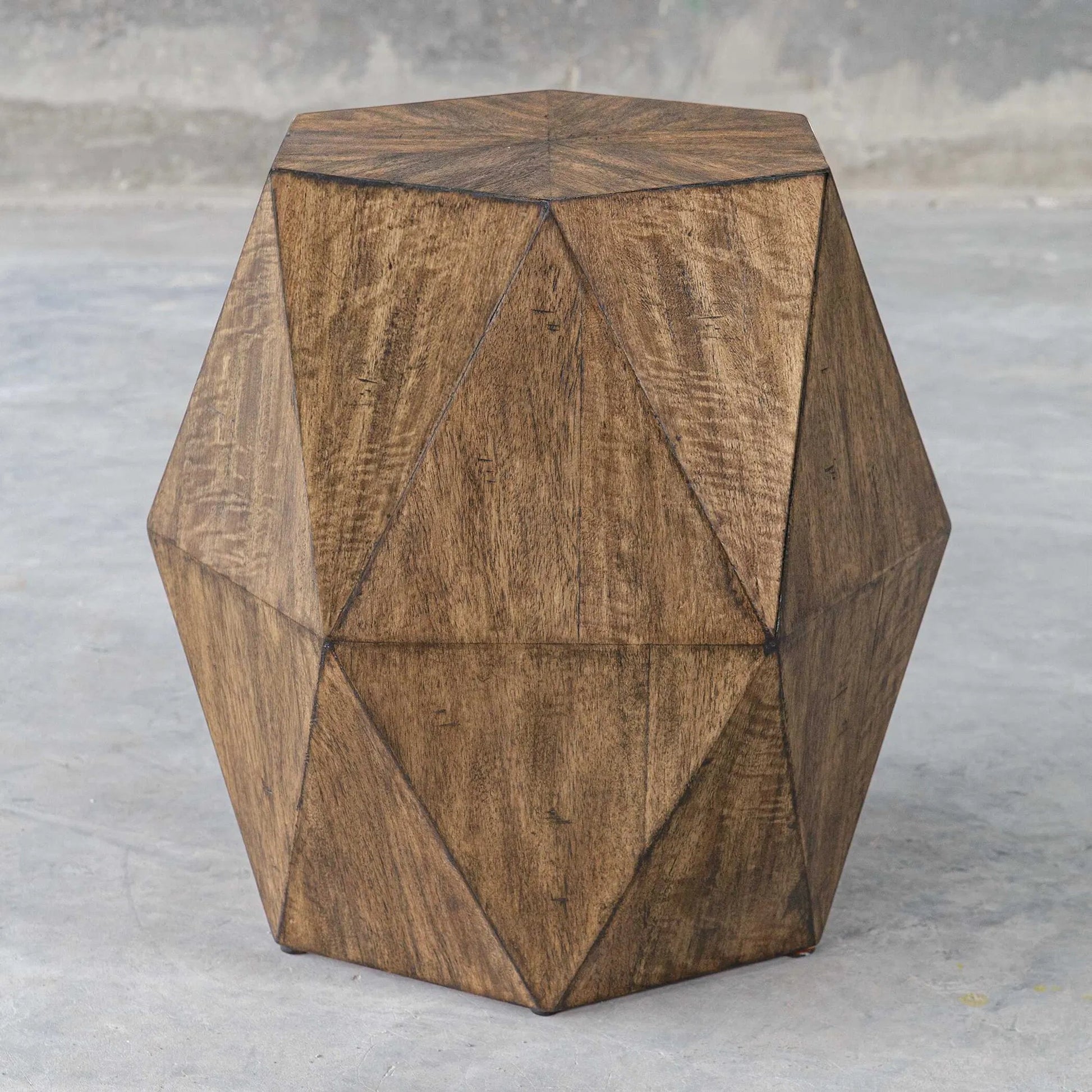 Volker Accent Table by Uttermost. Made from java mix wood, mdf, veneer in a modern style.