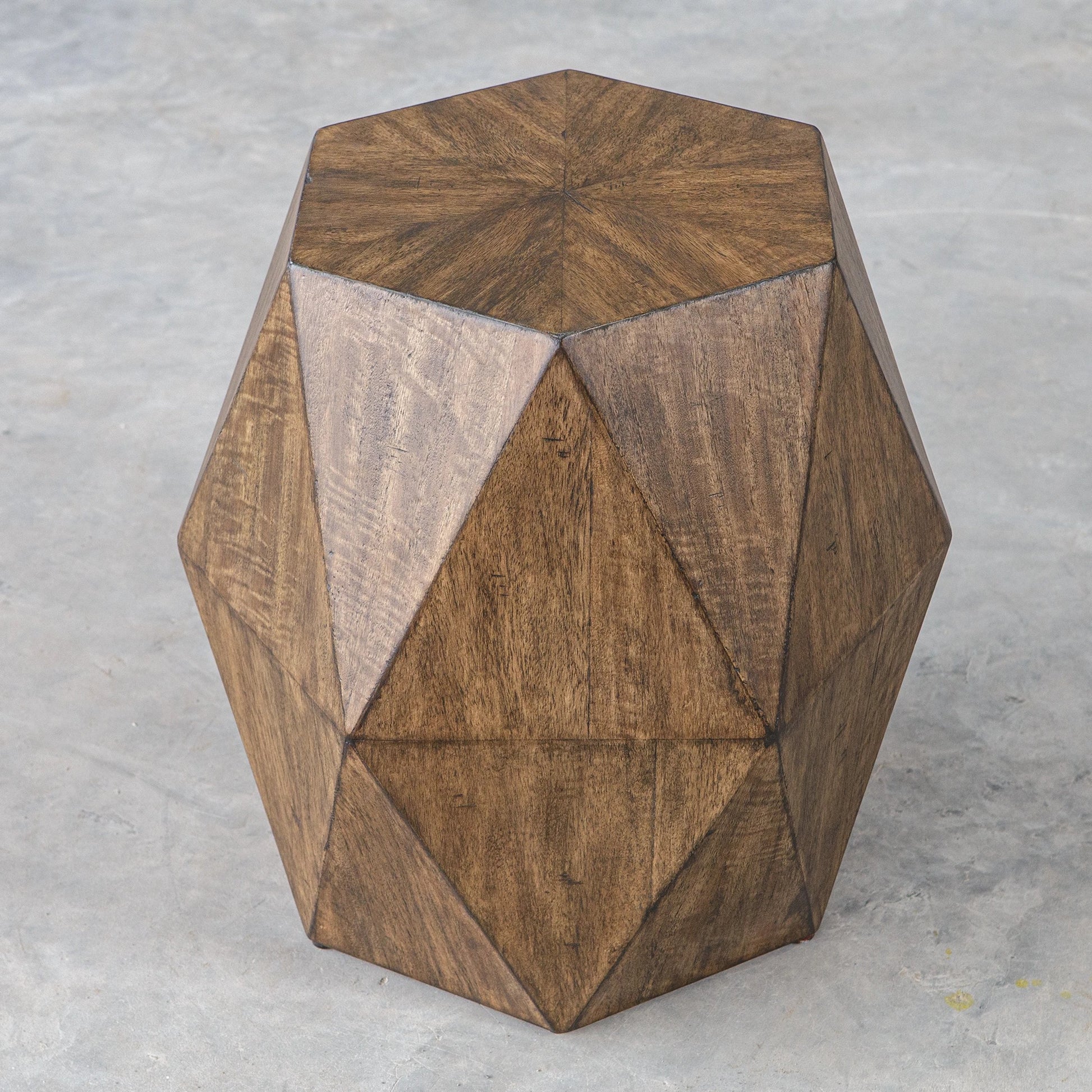 Volker Accent Table by Uttermost. Made from java mix wood, mdf, veneer in a modern style.