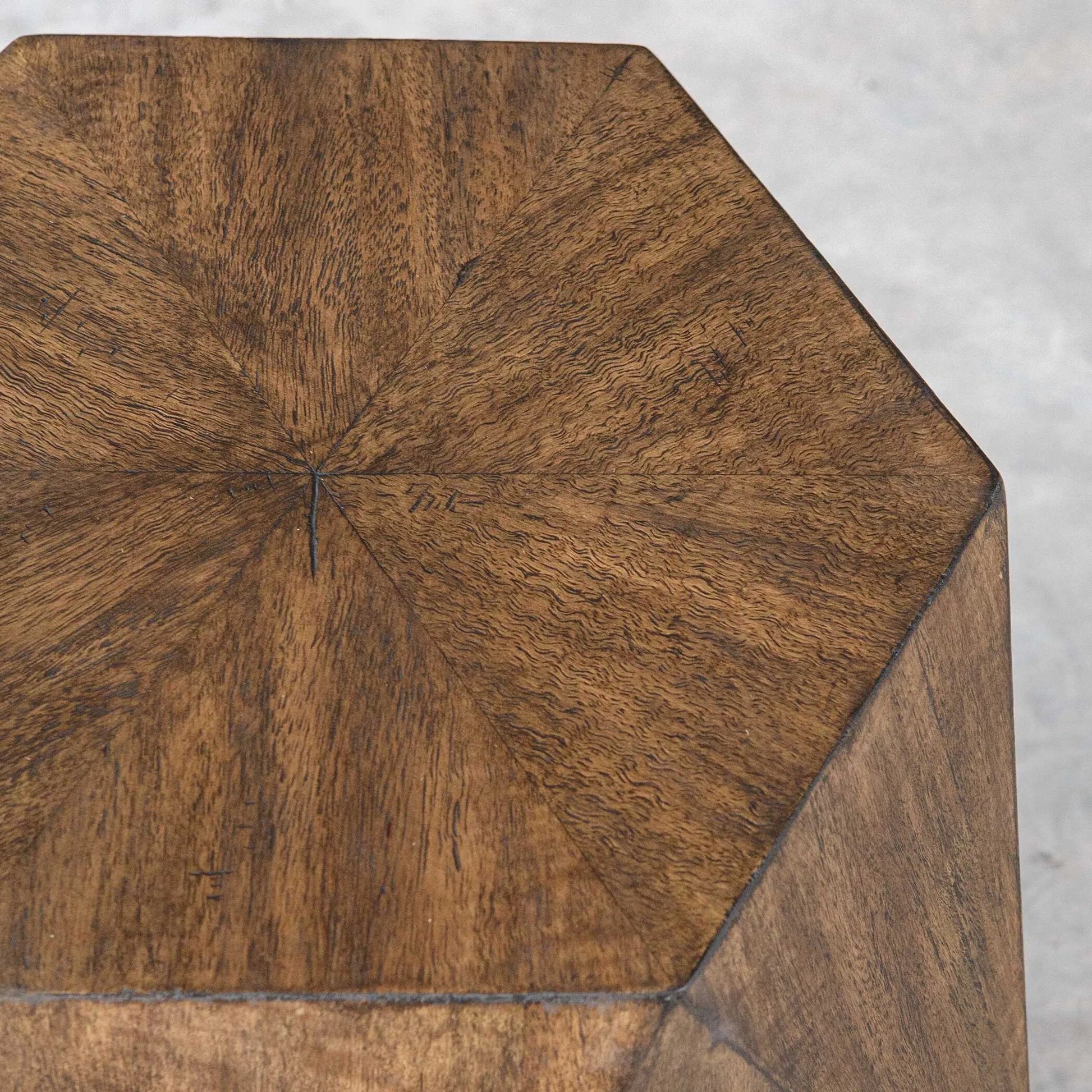Volker Accent Table by Uttermost. Made from java mix wood, mdf, veneer in a modern style.