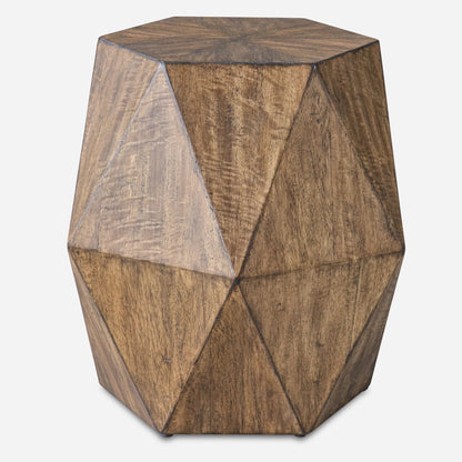 Volker Accent Table by Uttermost. Made from java mix wood, mdf, veneer in a modern style.