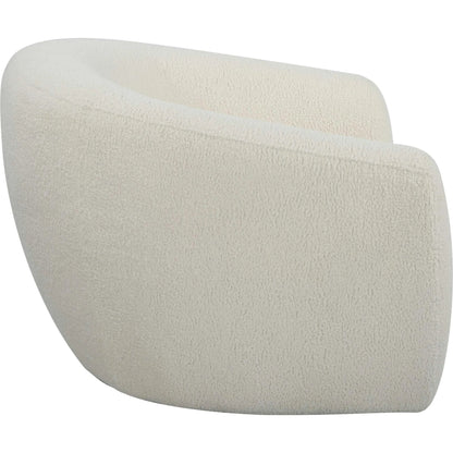 Capra Swivel Chair by Uttermost in multi. Made from fabric, foam, plywood, stainless steel in a modern style.