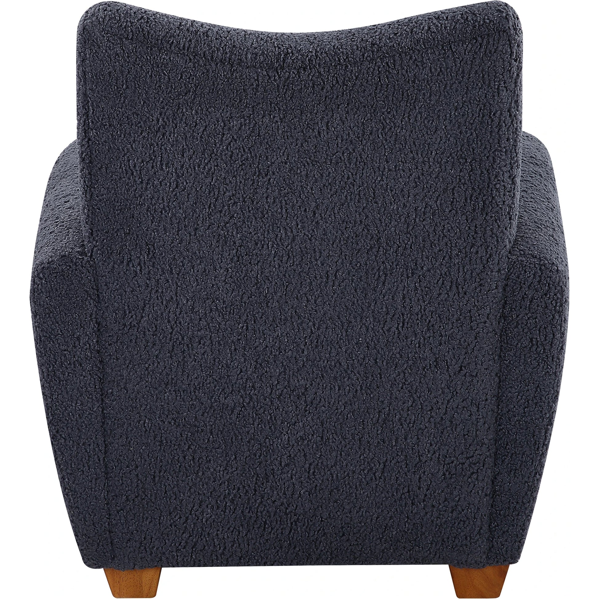 Teddy Accent Chair by Uttermost in walnut. Made from rubber wood, plywood, fabric, foam in a modern style.