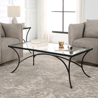 Alayna Coffee Table by Uttermost. Made from unique in a modern style.