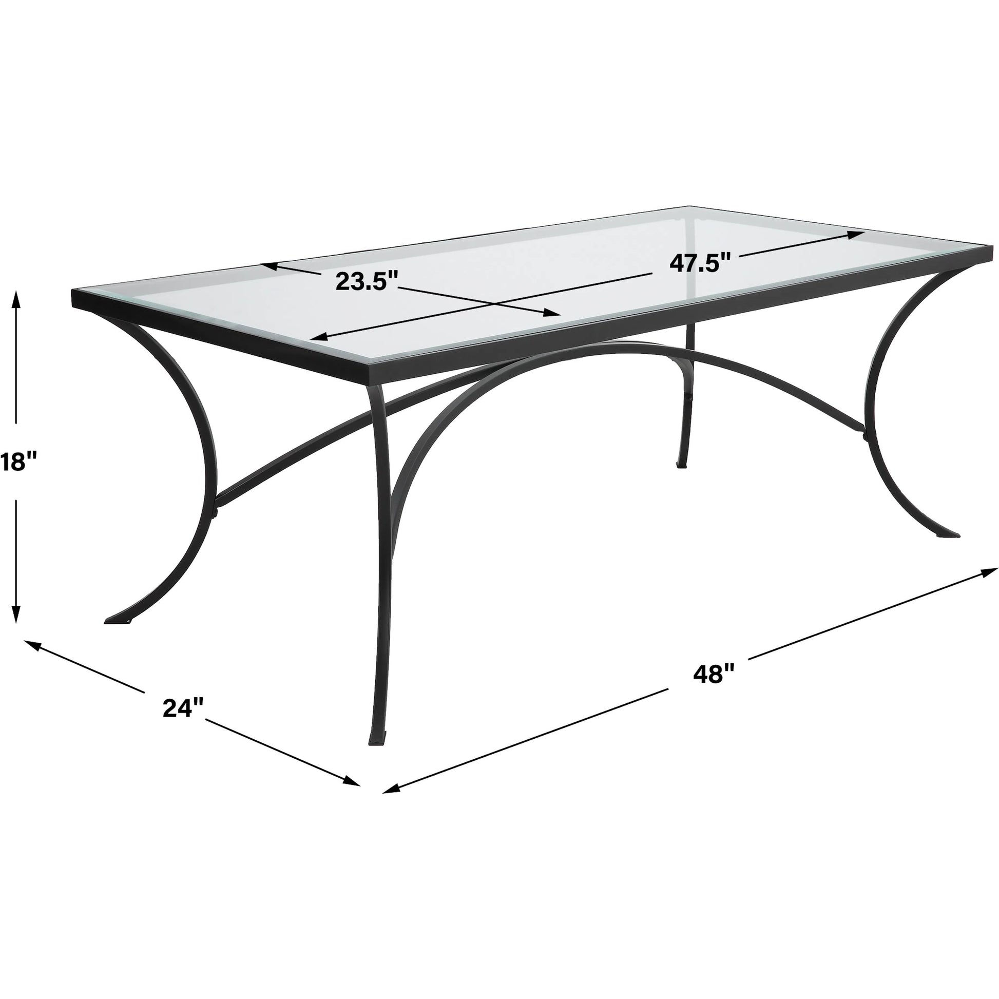 Alayna Coffee Table by Uttermost. Made from unique in a modern style.