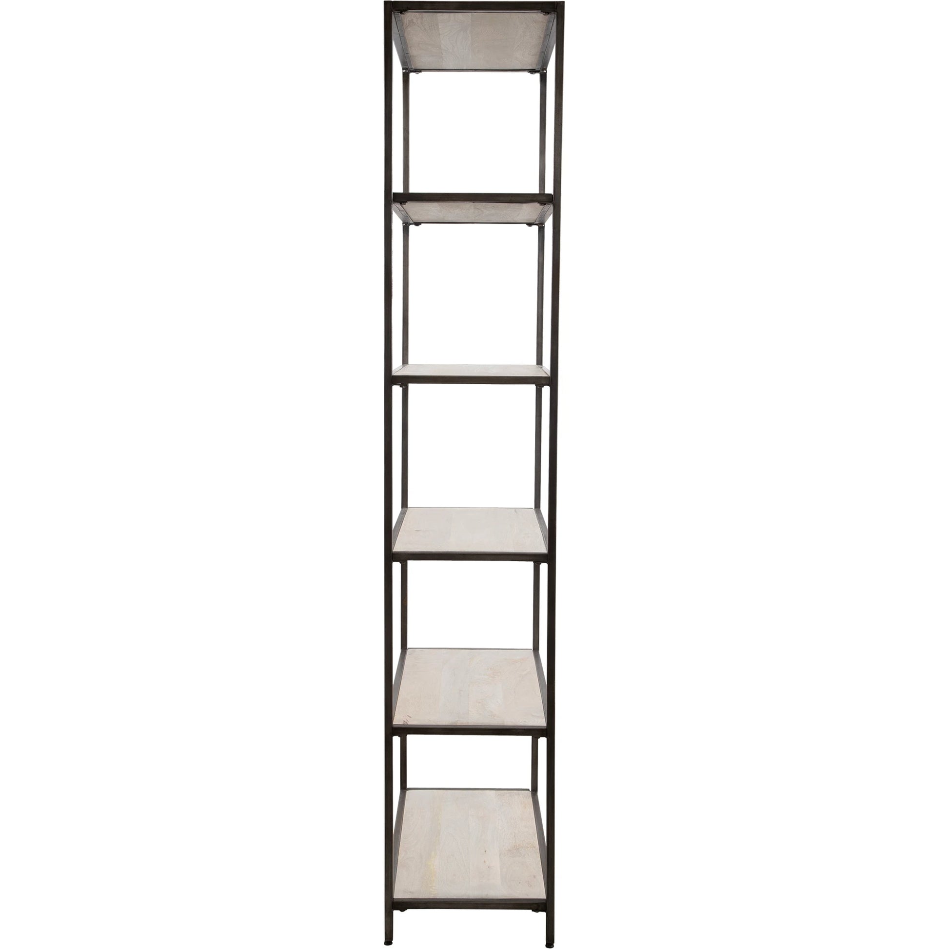 Baldwin Industrial Etagere by Uttermost in iron. Made from wood, iron in a modern style.