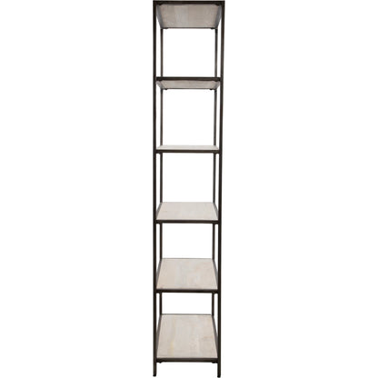 Baldwin Industrial Etagere by Uttermost in iron. Made from wood, iron in a modern style.