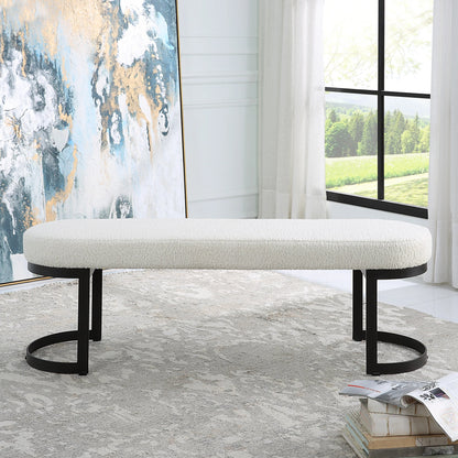 Infinity Bench by Uttermost. Made from unique in a modern style.