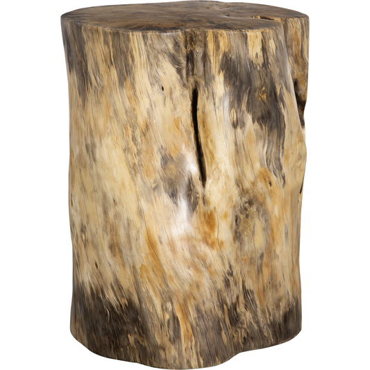 Habitat Natural Accent Stool by Uttermost in natural. Made from tamarind wood in a rustic style.