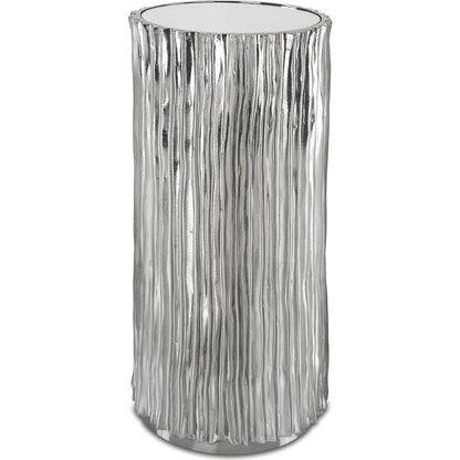 Echo Modern Drink Table by Uttermost in dark. Made from resin, iron, mirror, mdf in a modern style.