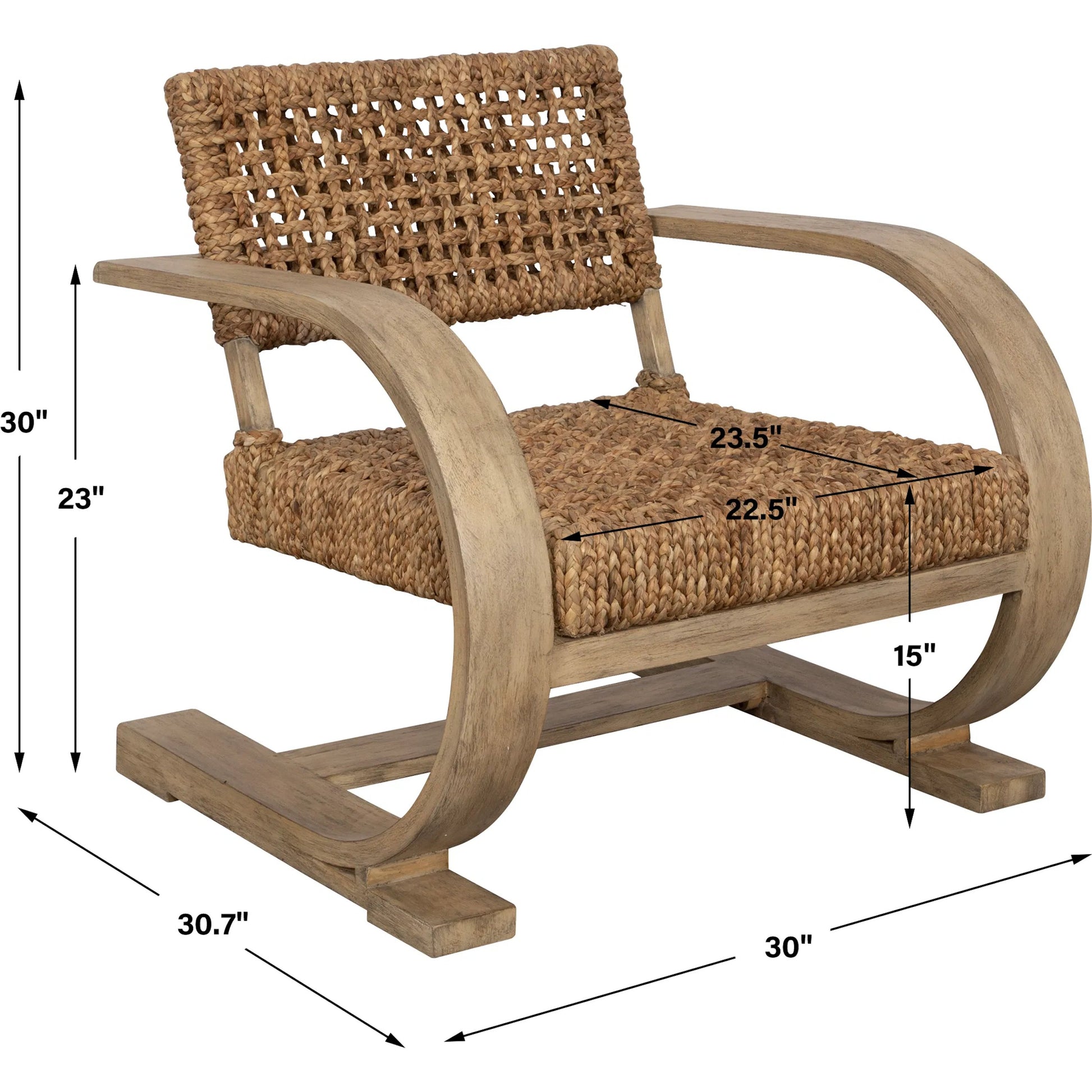 Rehema Accent Chair by Uttermost. Made from unique in a rustic style.