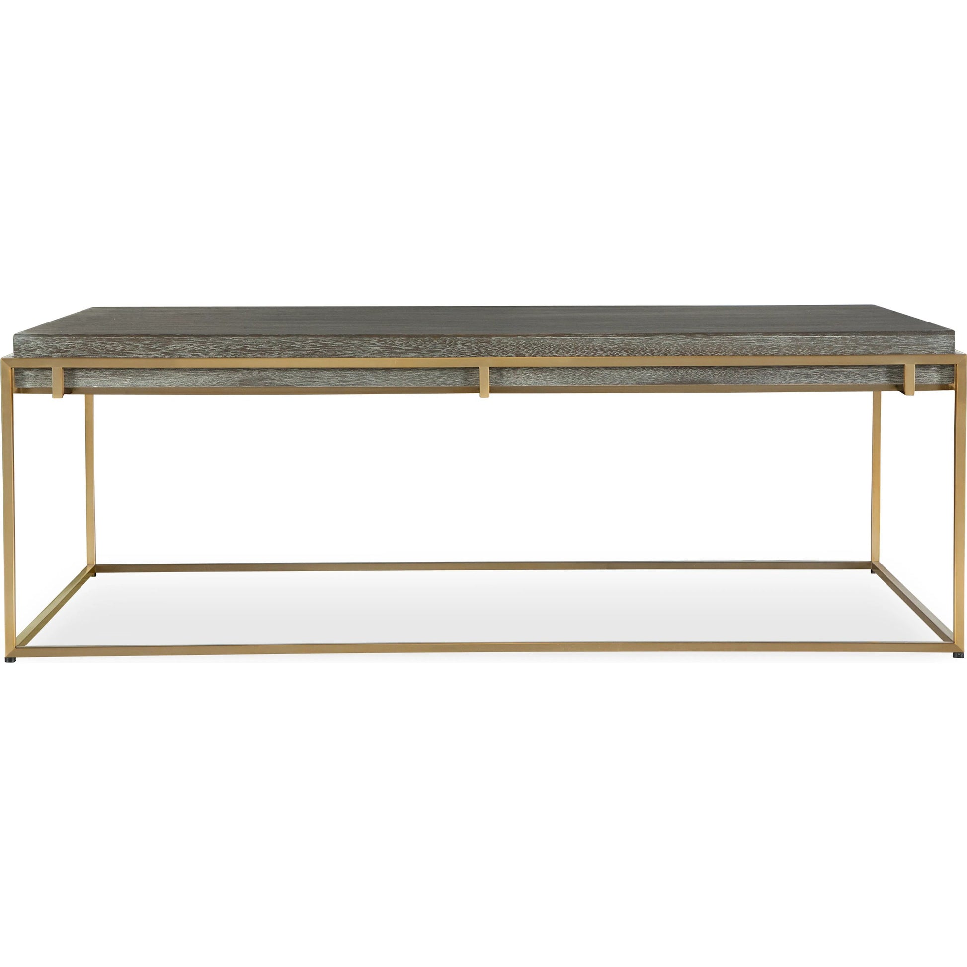 Surround Sark Coffee Table by Uttermost in dark walnut. Made from stainless steel, mdf, acacia veneer in a modern style.