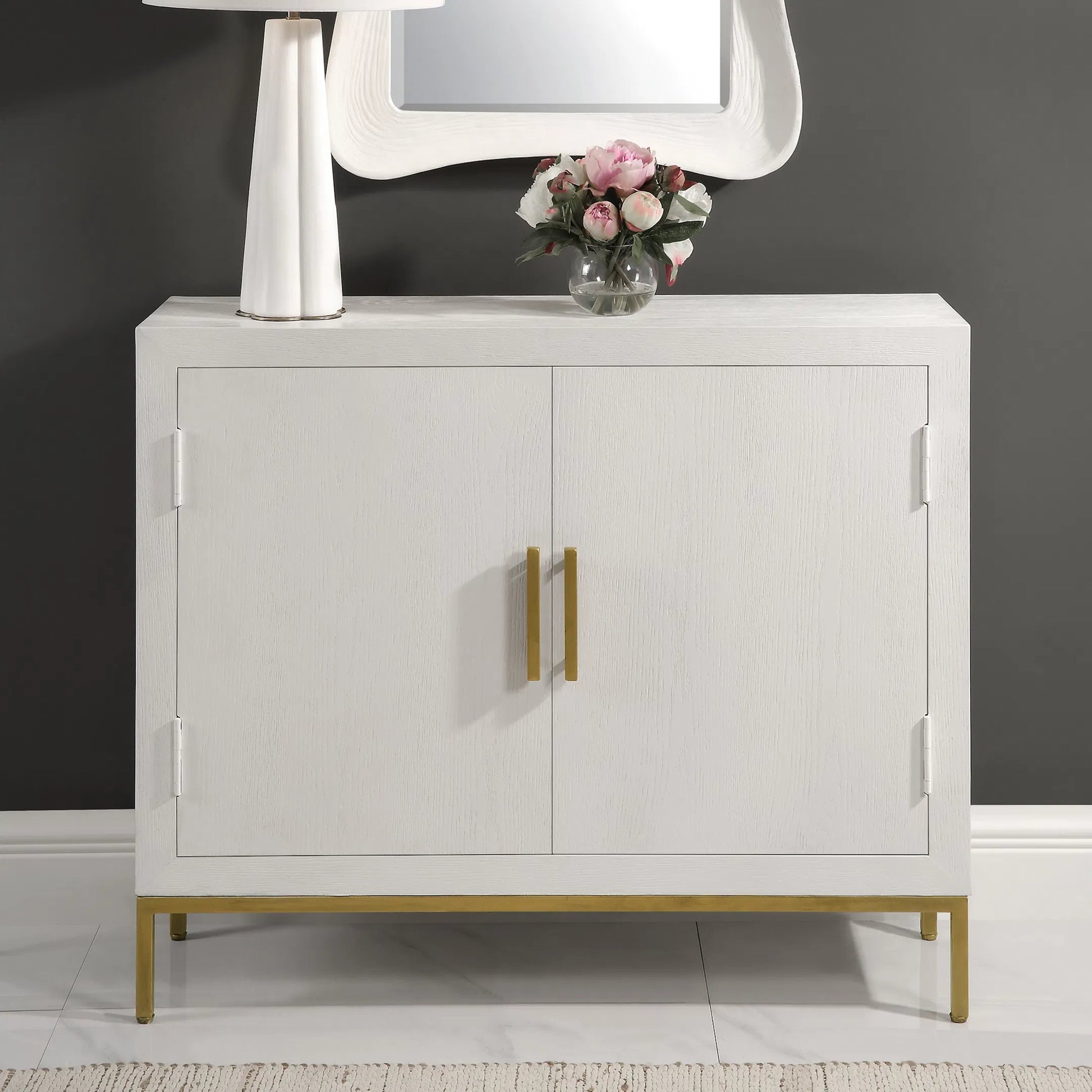 Front Range 2 Door Cabinet by Uttermost. Made from unique in a transitional style.