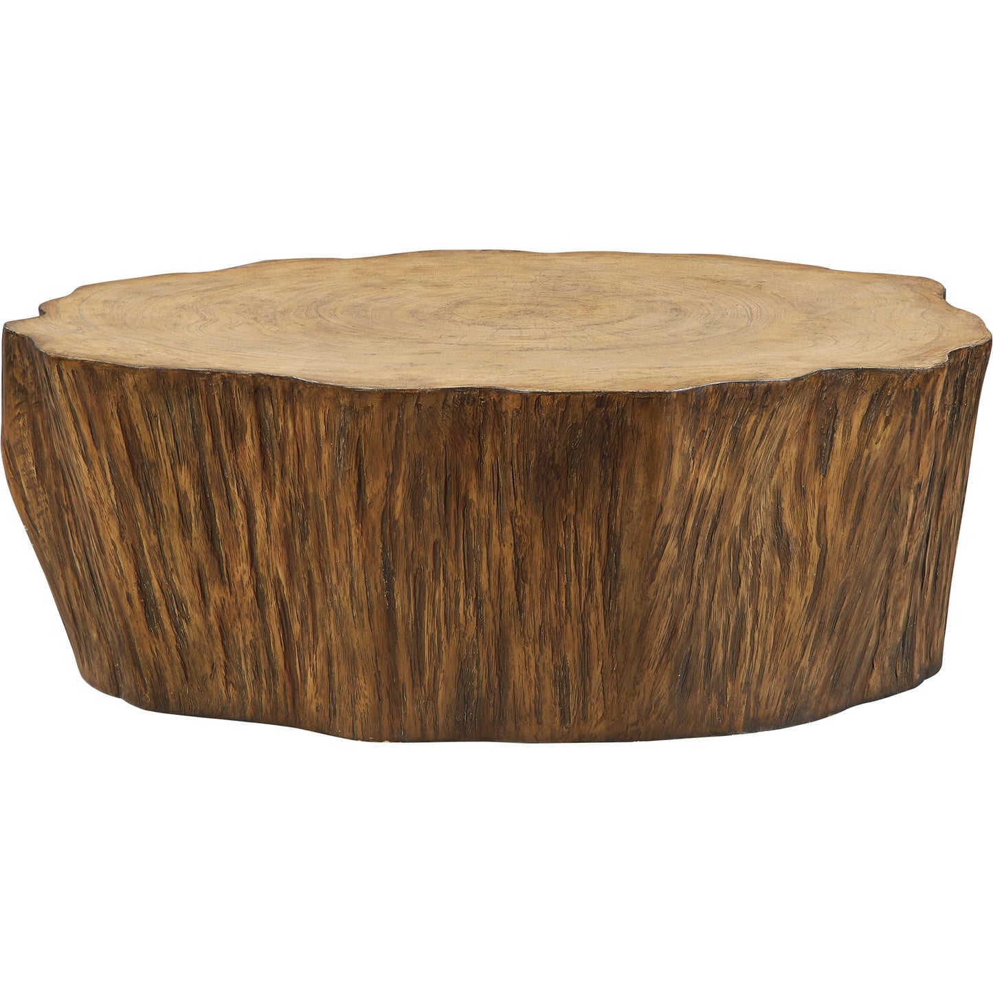 001 SI-2262321 | Primary Silo | Woods Edge Sierra Coffee Table by Uttermost. Made from fiberglass with mixwood in a unique style.