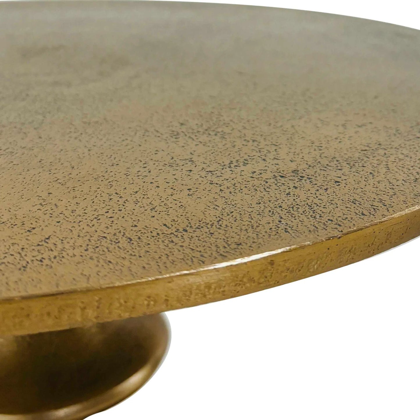 008 SI-2262320 | Unknown | Flight Accent Table by Uttermost in brass. Made from aluminum in a unique style.