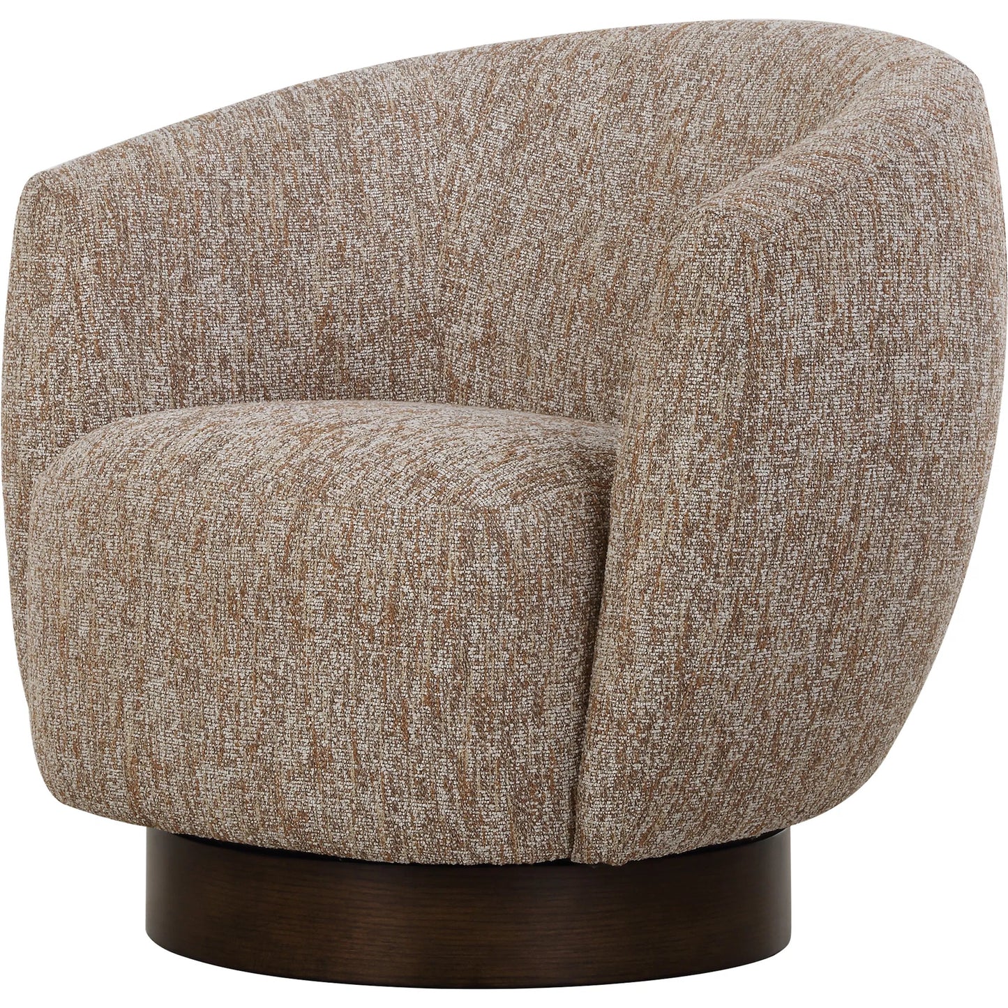 001 SI-2262268 | Primary Silo | Dunes Fabric Swivel Chair by Uttermost in dark. Made from oak, plywood, foam, fabric in a transitional style.