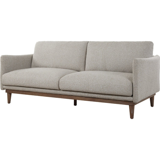 Freefall Ceruse Sofa by Uttermost in walnut. Made from plywood, foam, fabric, down, oak in a unique style.