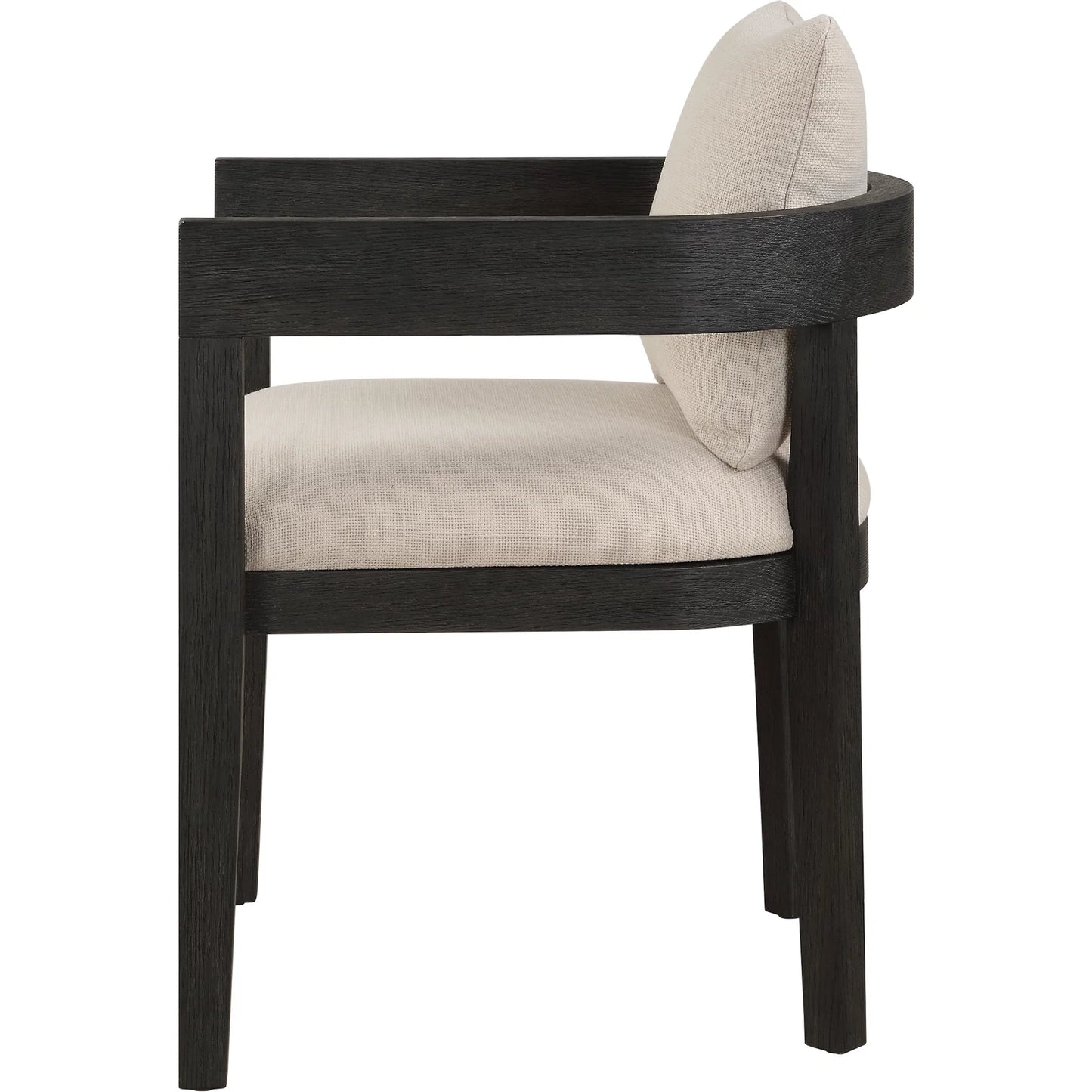 002 SI-2262256 | Additional Silo | Balboa Modern Dining Chair by Uttermost in oak. Made from oak solid, plywood, foam, fabric in a transitional style.