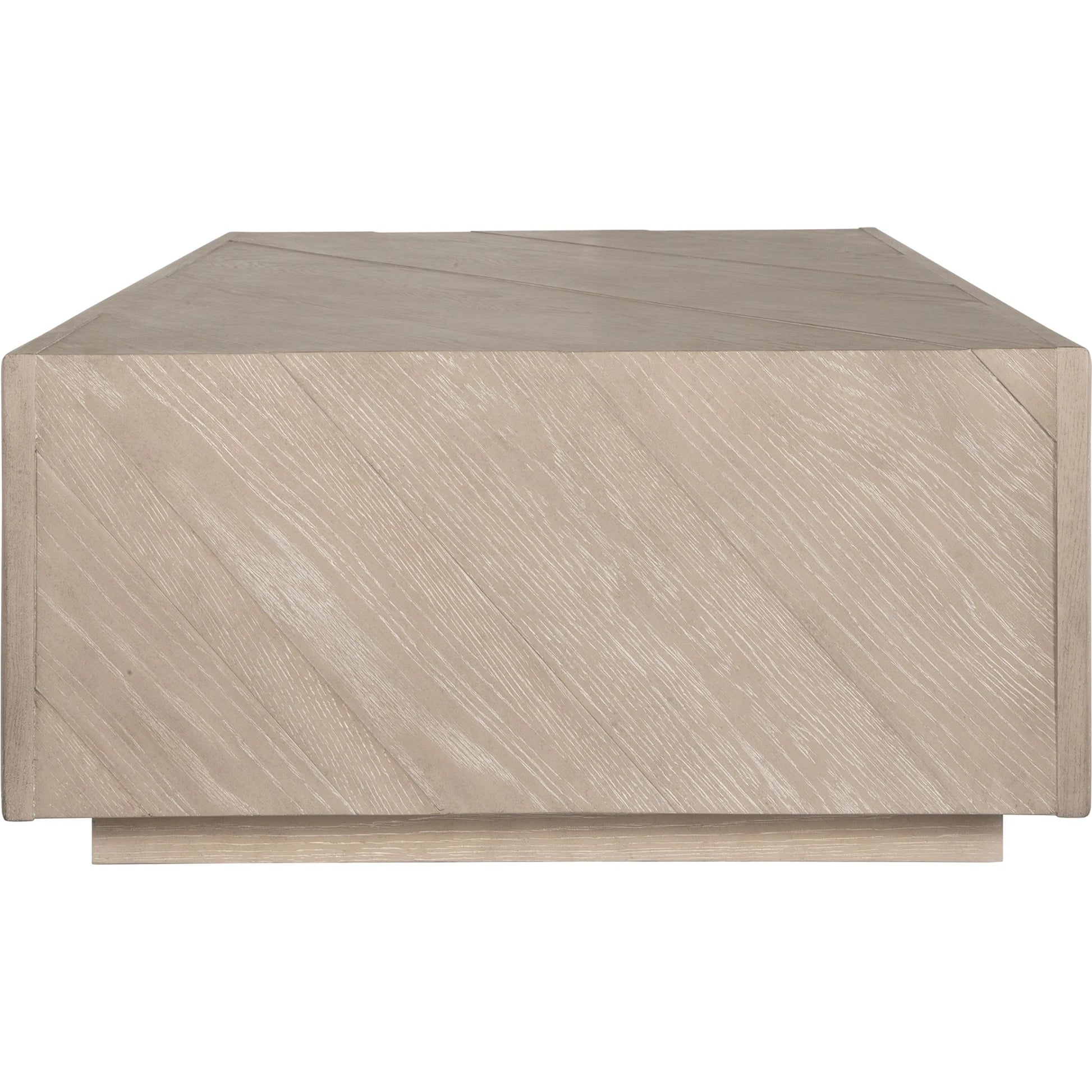 Prism Light Coffee Table by Uttermost in oak. Made from mdf, oak solid wood, oak veneer in a transitional style.