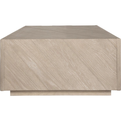 Prism Light Coffee Table by Uttermost in oak. Made from mdf, oak solid wood, oak veneer in a transitional style.