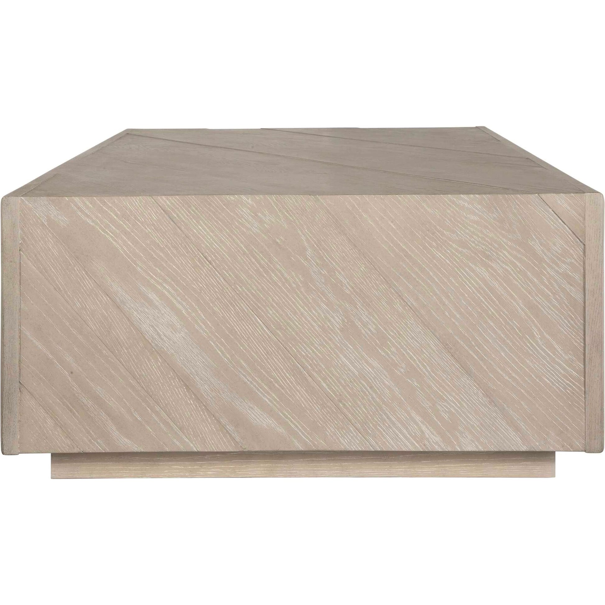 Prism Light Coffee Table by Uttermost in oak. Made from mdf, oak solid wood, oak veneer in a transitional style.