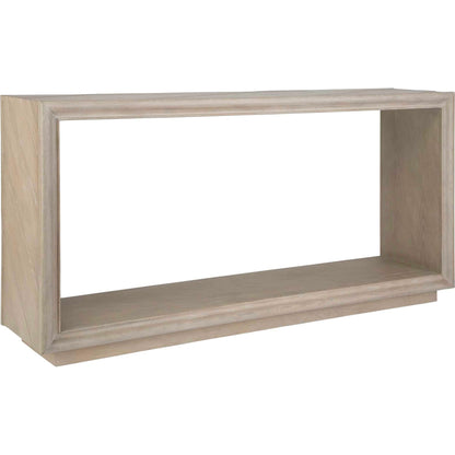 Prism Light Console Table by Uttermost in oak. Made from mdf, oak solid wood, oak veneer in a transitional style.