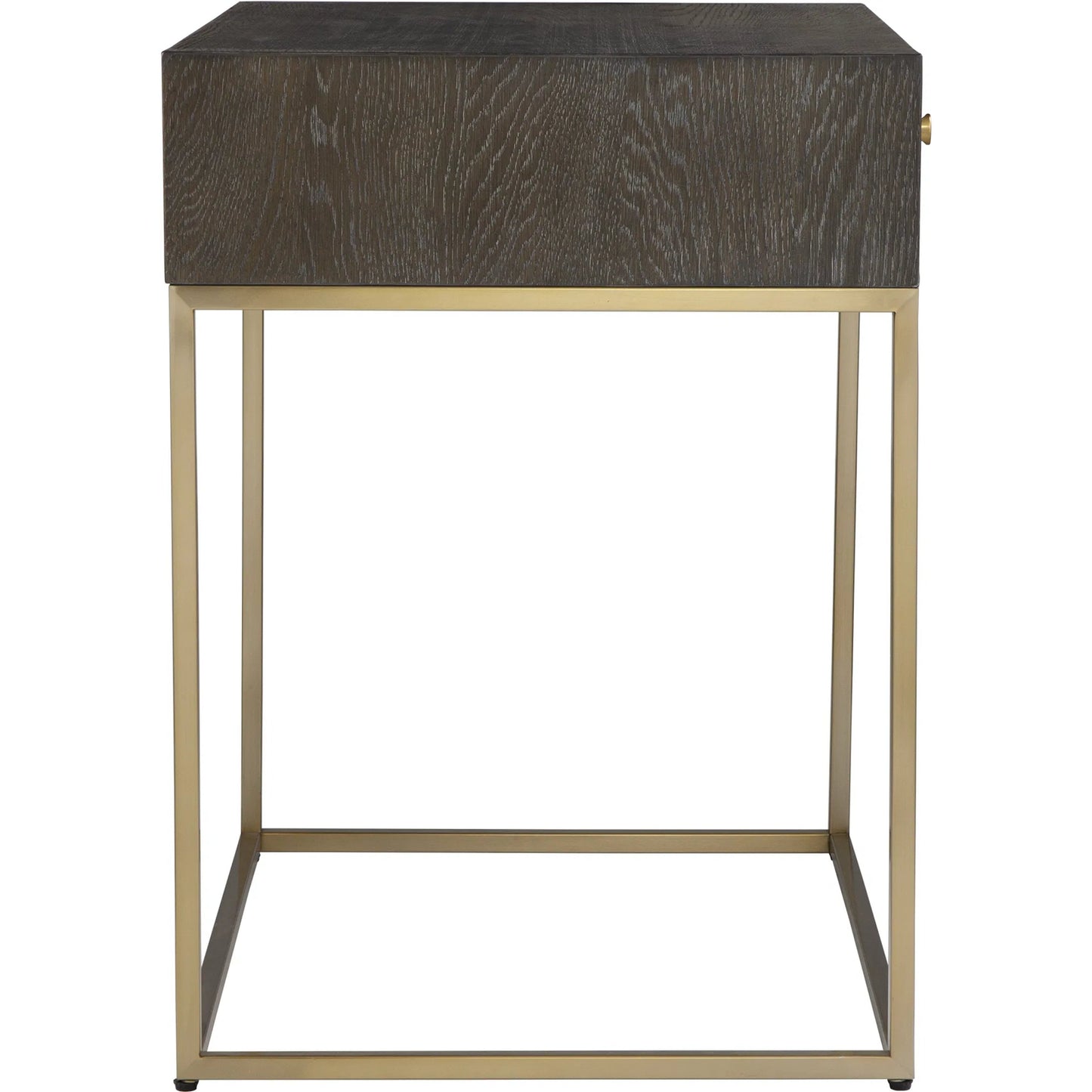 003 SI-2262345 | Additional Silo | Armistead Side Table by Uttermost in dark. Made from mdf, stainless steel in a unique style.
