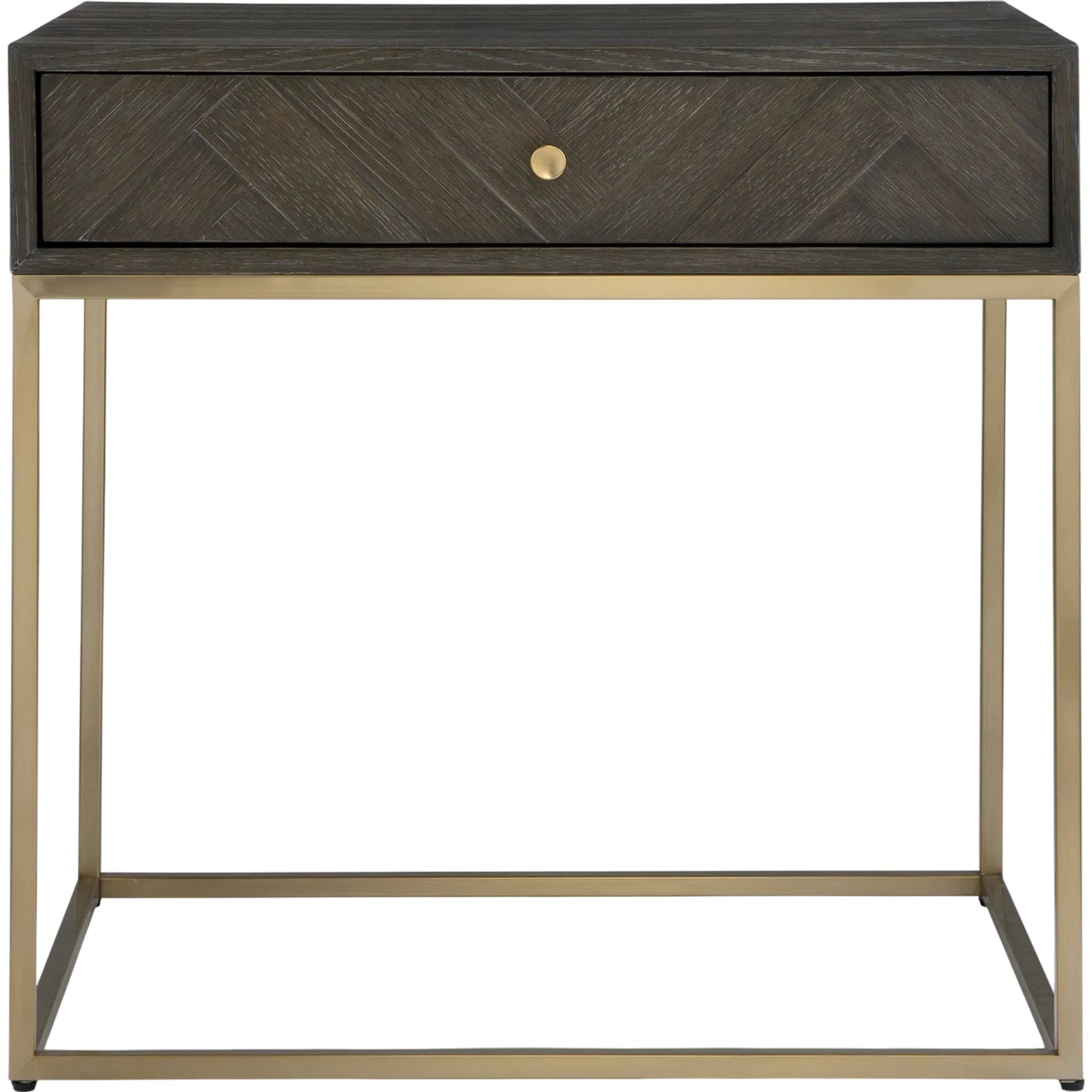 001 SI-2262345 | Primary Silo | Armistead Side Table by Uttermost in dark. Made from mdf, stainless steel in a unique style.