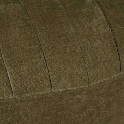 Narrows Moss Swivel Chair by Uttermost in green. Made from fabric, foam, plywood, wood in a eclectic & global style.