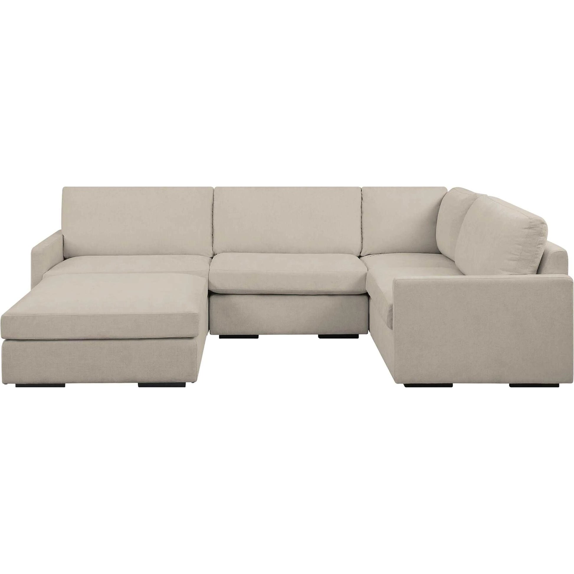 Refuge Corner Sofa by Uttermost. Made from rubber wood, plywood, fabric, foam, trillion in a unique style.
