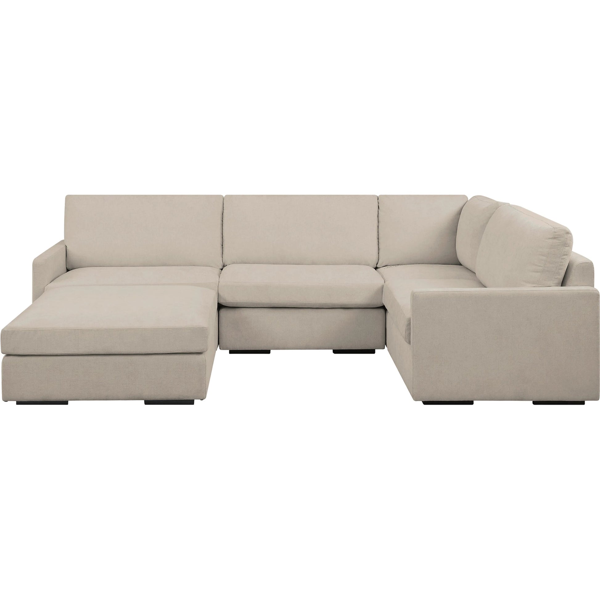 Refuge Corner Sofa by Uttermost. Made from rubber wood, plywood, fabric, foam, trillion in a unique style.